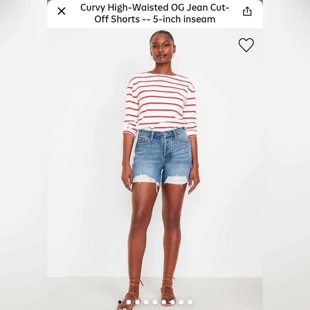 NWT Old Navy Distressed Denim Shorts